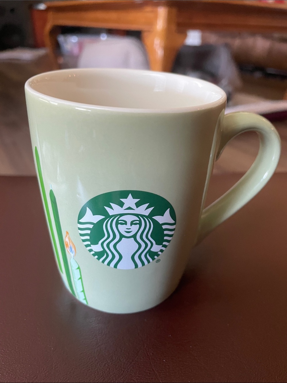 STARBUCKS 2021 Happy Birthday Candles Coffee Mug